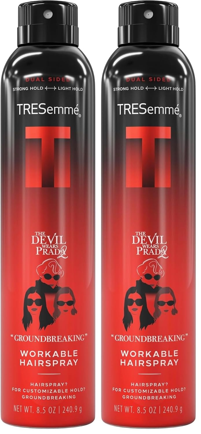image:imageTRESemm AList Collection Workable Hairspray Limited Edition 85 oz Pack of 2Devil Wears Prada
