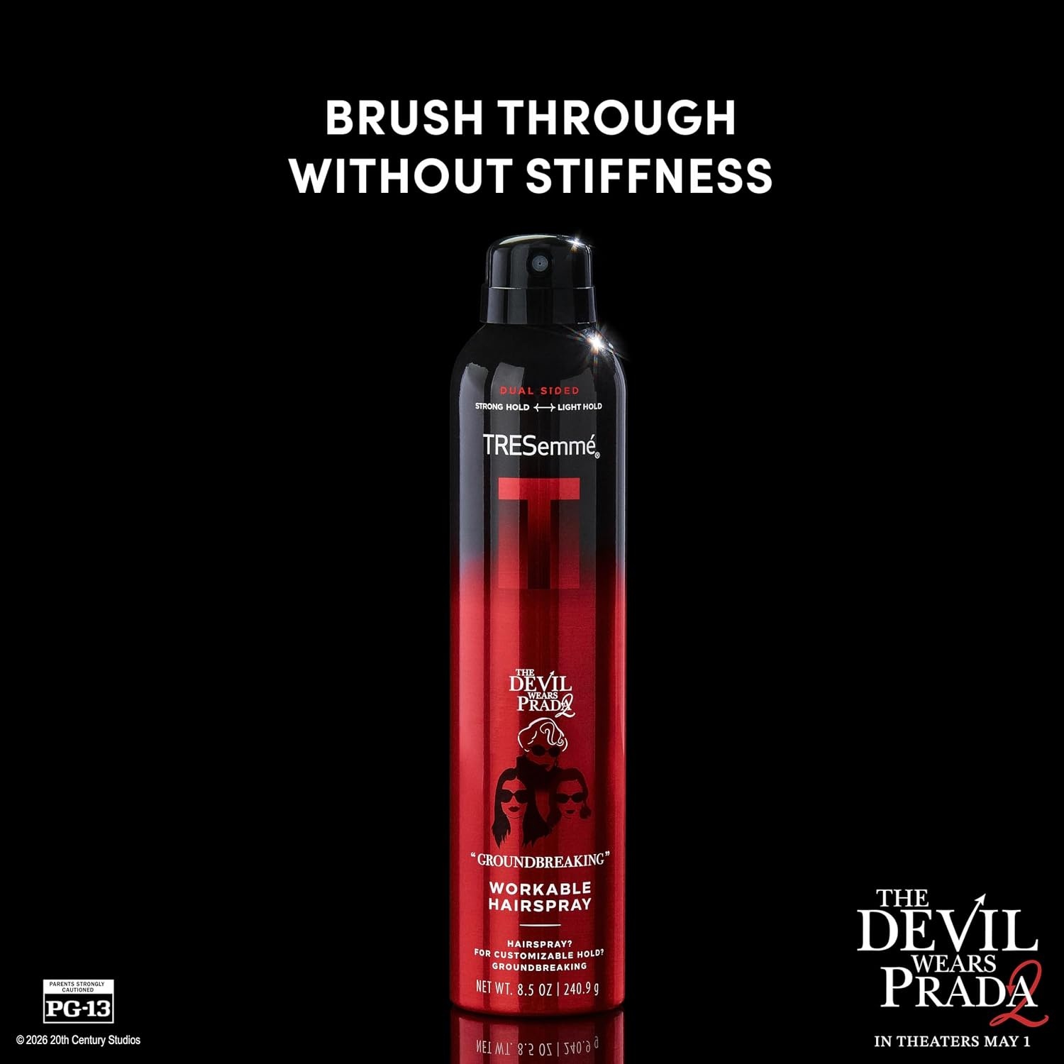 image:imageTRESemm AList Collection Workable Hairspray Limited Edition 85 oz Pack of 2Devil Wears Prada