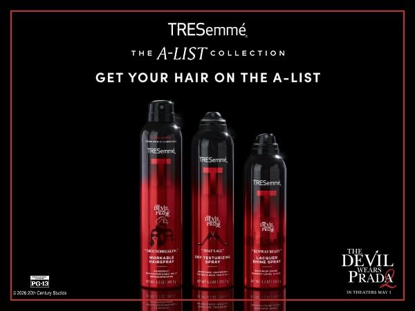 image:imageTRESemm AList Collection Workable Hairspray Limited Edition 85 oz Pack of 2Devil Wears Prada
