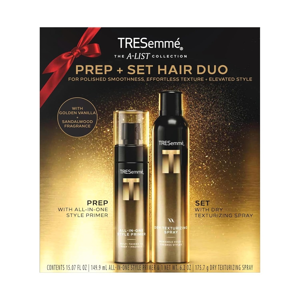 image:imageTRESemm Prep  Set Hair Styling Duo Gift Set AList Collection 2 ct